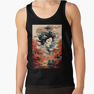 Ukiyo-e art Tank Top