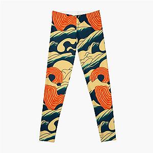 Ukiyo-e Waves Leggings