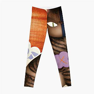 Ukiyo-e Cat With Beautiful Eyes Leggings