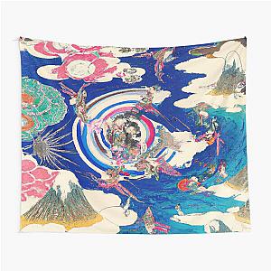 Ukiyo-e Psychedelic Tapestry