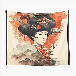 Ukiyo-e art Tapestry