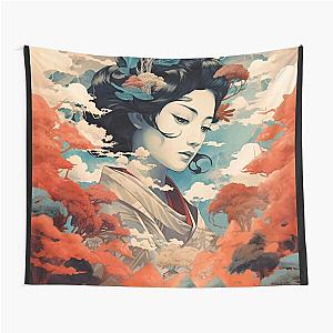 Ukiyo-e art Tapestry