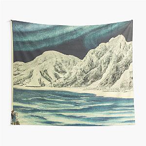 ukiyo-e glaciers Tapestry