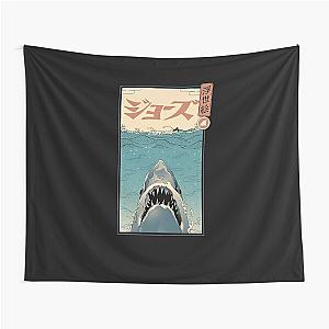 Shark Ukiyo-e Tapestry