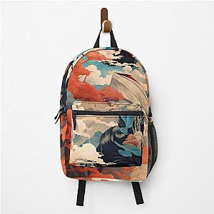 Ukiyo-e art Backpack