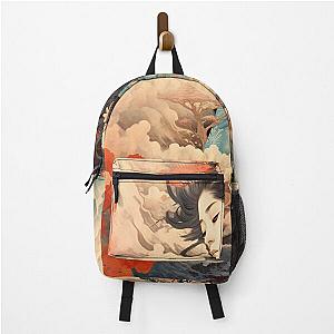 Ukiyo-e art Backpack