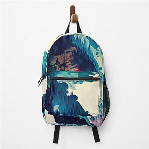 Ukiyo e style Landscape Backpack