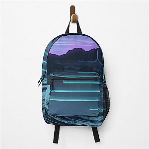 "Calm Down" - Japanese Ukiyo-e Retrowave Backpack