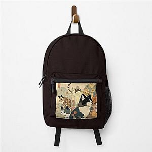 Ukiyo-e Cats Backpack