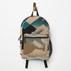 Landscape Painting, ukiyo-e art style Backpack