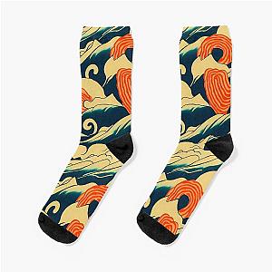 Ukiyo-e Waves Socks