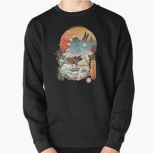 Blue Ranger Ukiyo e Pullover Sweatshirt