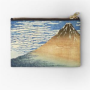 Fine Wind, Clear Morning  Ukiyo-e Japanese Art Zipper Pouch