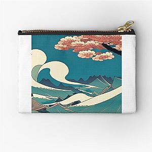 Ukiyo-e picture of floating world  Zipper Pouch