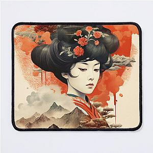 Ukiyo-e art Mouse Pad