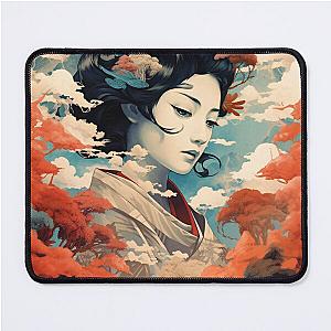 Ukiyo-e art Mouse Pad