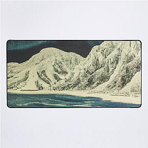 ukiyo-e glaciers Desk Mat