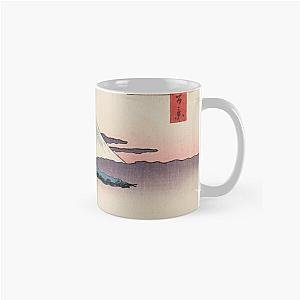 Mount Fuji above Ancient Street Ukiyo-e Japanese Art Classic Mug