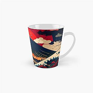 Ukiyo-e style Mount Fuji in Japan Tall Mug