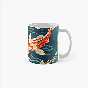 Koi Fish in Ukiyo-e Style  Classic Mug