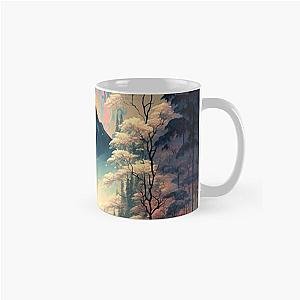 Ukiyo e style Landscape Classic Mug