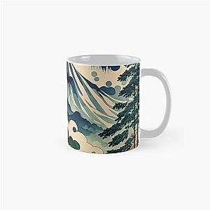 Ukiyo e style Landscape Classic Mug