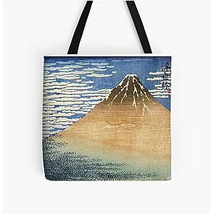 Fine Wind, Clear Morning  Ukiyo-e Japanese Art All Over Print Tote Bag