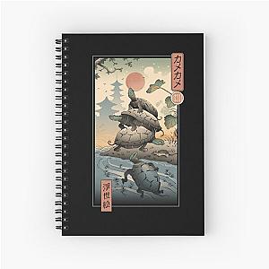 Kame Kame Ukiyo-e Spiral Notebook