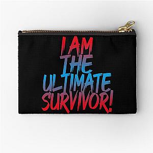 I Am The Ultimate Survivor Motivational Quote Zipper Pouch