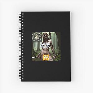 Naked With a Blade Ultimate Censored Spiral Notebook