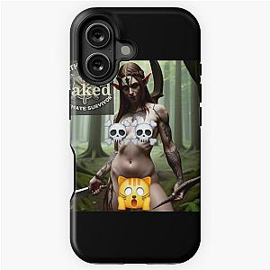 Naked With a Blade iPhone Tough Case
