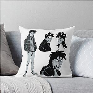 Kaiji Ultimate Survivor Throw Pillow