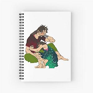 Kaiji and Mikoko  Spiral Notebook