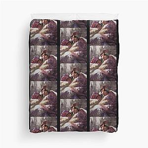 Mikoko and Kaiji Duvet Cover