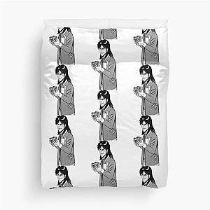 Kaiji Crying with Money Premium Duvet Cover