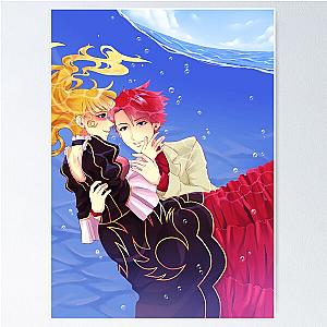 Umineko No Naku Koro Ni Beatrice and Battler EP8 Poster