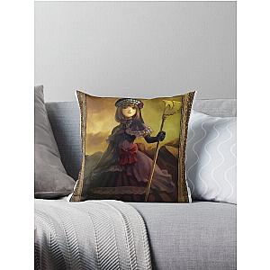 Umineko When They Cry-Witch Eva Portrait Throw Pillow