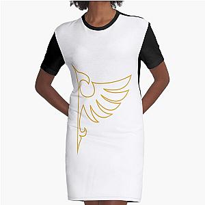 Umineko - One-Winged-Eagle Graphic T-Shirt Dress