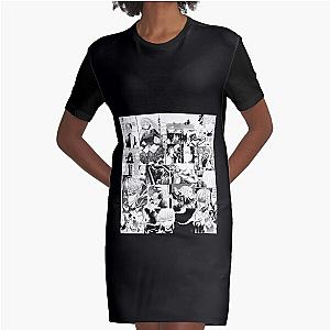 Umineko Beatrice Manga Collage Graphic T-Shirt Dress