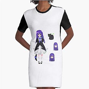 Umineko - Bernkastel Chibi Sticker Pack Graphic T-Shirt Dress