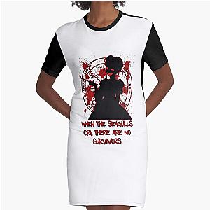 Umineko no Naku Koro Ni Beatrice Graphic T-Shirt Dress