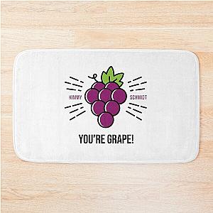 Unbreakable Kimmy Schmidt You're Grape - Black Bath Mat