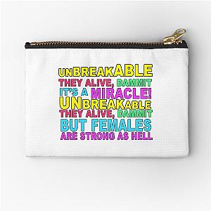 Unbreakable Kimmy Schmidt Lyrics Zipper Pouch