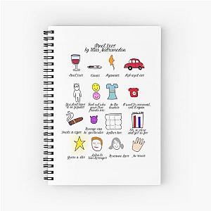 Unbreakable Kimmy Schmidt- Pinot Noir Spiral Notebook