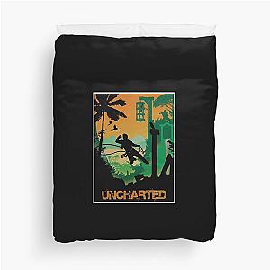 Fly on the moon Uncharted character gift for fans gamer Duvet Cover