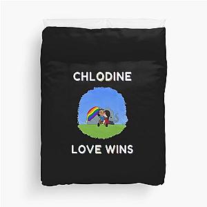 CHLODINE LOVE WINS Uncharted character gift for fans gamer Duvet Cover