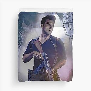 Uncharted Tom Holland Poster Duvet Cover