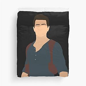 Uncharted 4 Nathan Drake Digital Art Sticker Duvet Cover