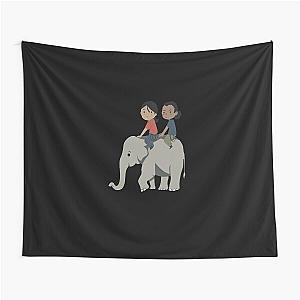 Elephent Uncharted character gift for fans gamer Tapestry