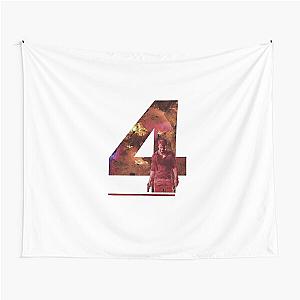 Four number Uncharted character gift for fans gamer Tapestry